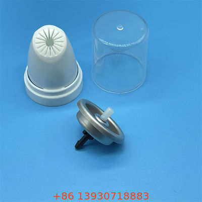 Válvula de alumínio invertida para mousse capilar