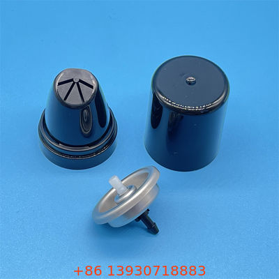 Válvula de alumínio invertida para mousse capilar