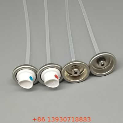 Válvula de pulverização feminina fiável para distribuição de aerossóis de tinta