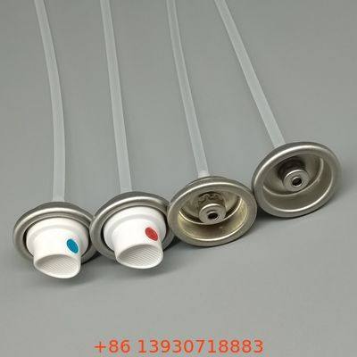 Válvula de pintura de pulverização feminina para aerosol pode Aplicações Válvula de distribuição de tinta anti-fuga para uso industrial e DIY