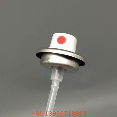 Válvula de pulverização de tinta profissional feminina com bocal rotativo para fabricação de móveis em metal