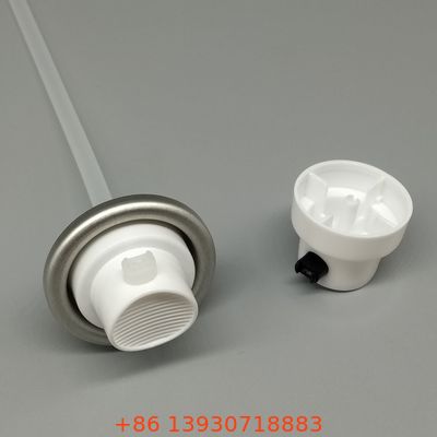 Válvula de pulverização feminina fiável para distribuição de aerossóis de tinta