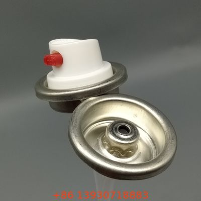 Válvula de pulverização feminina fiável para distribuição de aerossóis de tinta