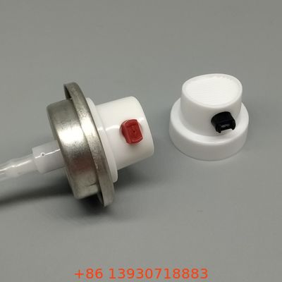 Válvula de Spray de Tinta Fêmea de Uma Polegada Para Embalagem de Aerossol de Tinta Graffiti