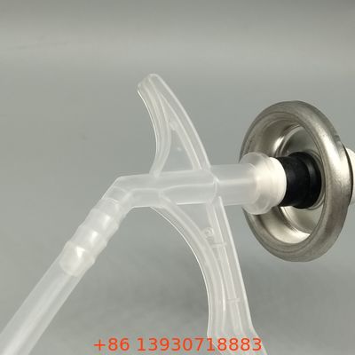 Short Stem PU Foam Valve Preventing Cured Foam Blockages in Insulation