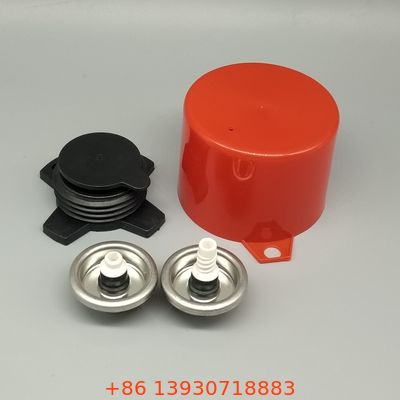 Válvula de pulverização de espuma de PU durável e de alto fluxo para instaladores de isolamento profissionais com design anti-obstrução e agarre ergonômico.