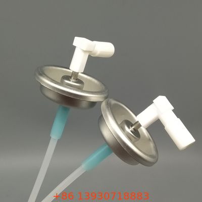 Válvula de aerossol com medidor de uma polegada projetada para uniformidade exata da dosagem