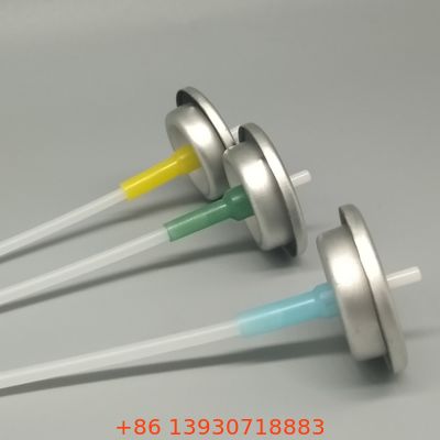 Válvula de Aerossol Medida Elegante para Sprays de Cabelo Premium com Névoa Fina e Saída Controlada