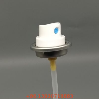 Heavy-Duty and Robust Aerosol Spray Air Freshener Valve for Commercial and Industrial Deodorizing Systems with High-Flow Capability.