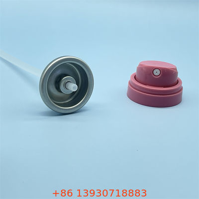 Valva de pulverização de corpo compatível com a fórmula natural para pulverizações de óleos essenciais/de origem vegetal com bico anti-obstrução e vedação livre de produtos químicos