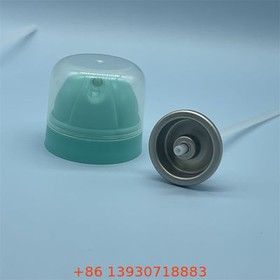 Válvula de desodorante de alumínio de uma polegada de prova de vazamento para cosméticos e cuidados pessoais