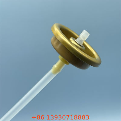 Válvula para latas de desodorante de alumínio Válvula de pulverização de precisão para aerossóis de higiene pessoal