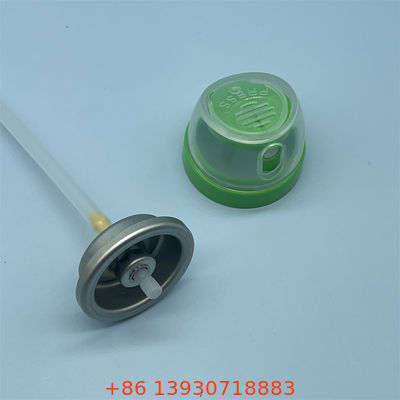 Válvula para latas de desodorante de alumínio Válvula de pulverização de precisão para aerossóis de higiene pessoal