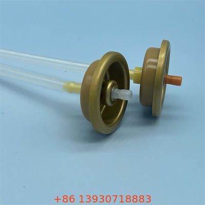 Valva de pulverização de corpo compatível com a fórmula natural para pulverizações de óleos essenciais/de origem vegetal com bico anti-obstrução e vedação livre de produtos químicos