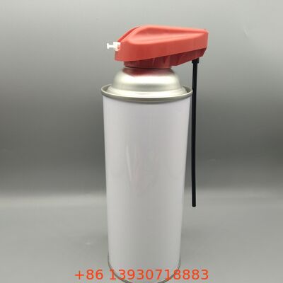 Capuz de disparo de pulverização de duas vias durável para garrafas de aerossóis com dispersão suave e uniforme