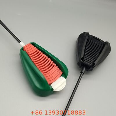 Actuador de gatilho de aerossol com palha de extensão longa para pulverização direcionada precisa