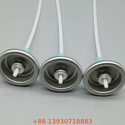 Válvula de medição com adaptação de atomização para pulverizadores industriais de revestimento com anticorrosão