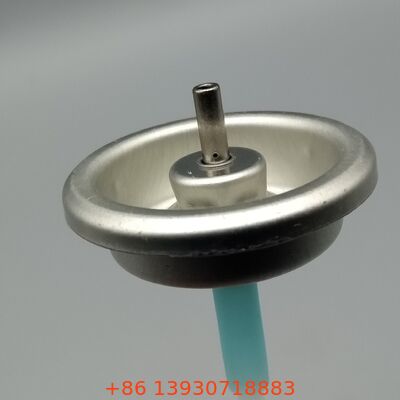 Válvula dosadora de aerossol com haste de plástico e metal de 1 polegada para sprays neutralizadores de odores