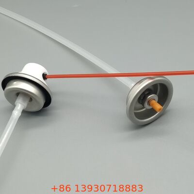 Válvula de aerossol lubrificante estilo WD-40 para aplicações de pulverização multiuso