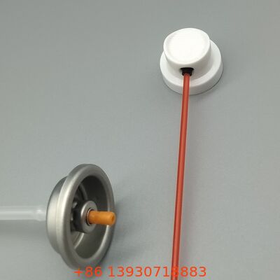 Válvula de lubrificante Aerosol WD-40 compatível com tubo de extensão e atuadores de gatilho