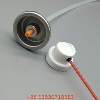 Válvula de lubrificante Aerosol WD-40 compatível com tubo de extensão e atuadores de gatilho