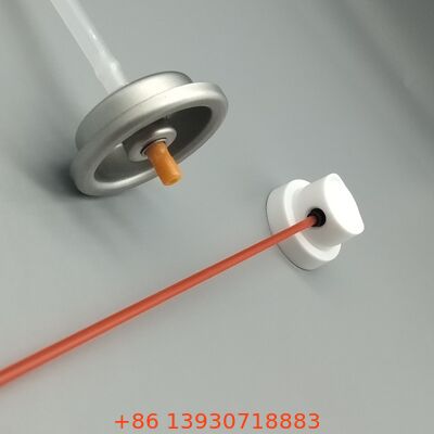 Válvula de spray aerossol WD-40 com design de vedação de crimpagem à prova de vazamento para óleo penetrante