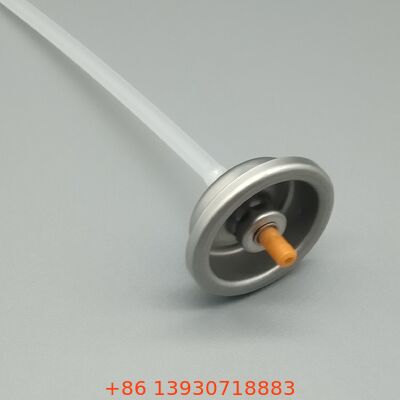 Válvula de spray aerossol WD-40 com design de vedação de crimpagem à prova de vazamento para óleo penetrante