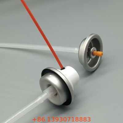 Válvula de distribuição de precisão da válvula de pulverização de aerossol WD-40 para produtos de aerossol antiferrugem