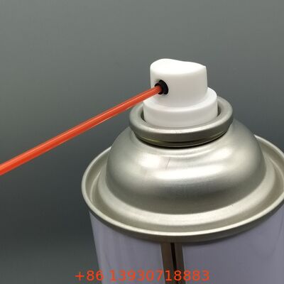 Válvula de spray aerossol WD-40 compatível com tubo de extensão e atuadores de gatilho