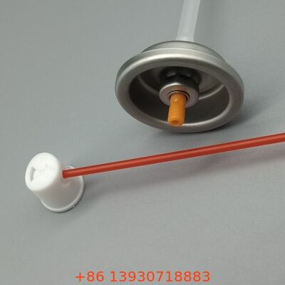 Válvula de spray aerossol WD-40 projetada para óleo penetrante e fórmulas antiferrugem