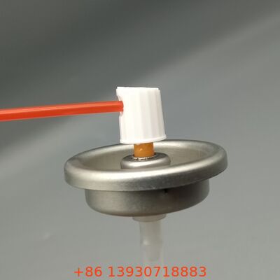 Válvula de aerossol para produtos de pulverização de produtos de limpeza de carburadores para solventes de limpeza fortes