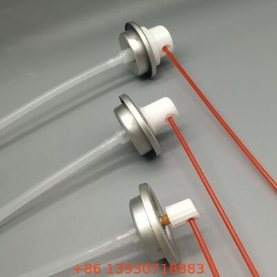 Válvula de aerossol de limpeza de carburador de engenharia de precisão para pulverização consistente