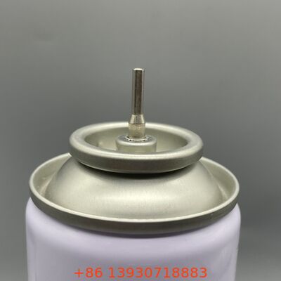 1 polegada de plástico e metal Stem Lighter válvula de reabastecimento de gás para aerossóis de butano pressurizados