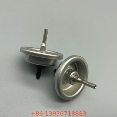 Válvula de recarga de gás para isqueiro de alta pressão com haste de metal de 1 polegada para recarga eficiente de butano