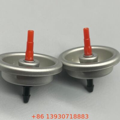 Válvula de aerossol de reabastecimento de gás para uso doméstico e externo