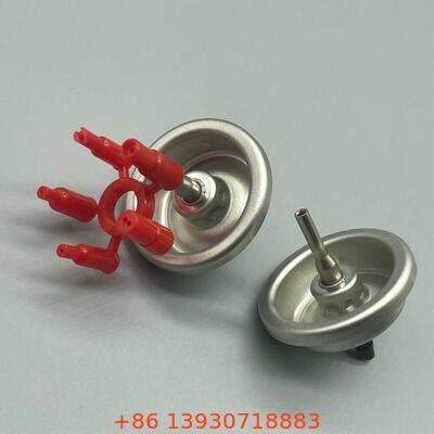 Válvula de recarga de gás de isqueiro aerossol para aplicações profissionais de recarga de isqueiro