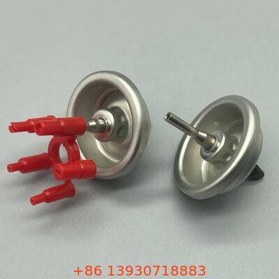 Válvula de recarga de gás de isqueiro aerossol para aplicações profissionais de recarga de isqueiro