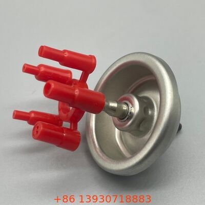 Válvula de gás de butano compacto para isqueiros recarregáveis com fluxo suave e estável