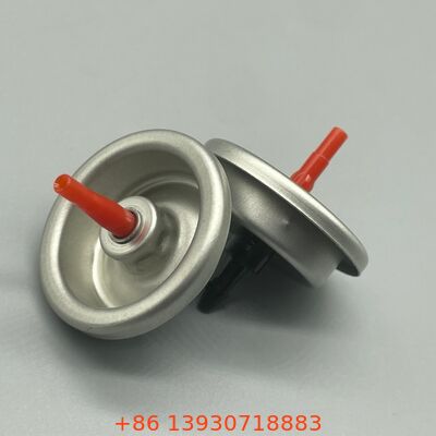 Válvula de aerossol de recarga de gás butano projetada para produtos de butano de consumo