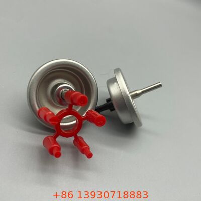 Válvula de recarga de gás de isqueiro aerossol compatível com conjunto de válvula de recarga de alta segurança