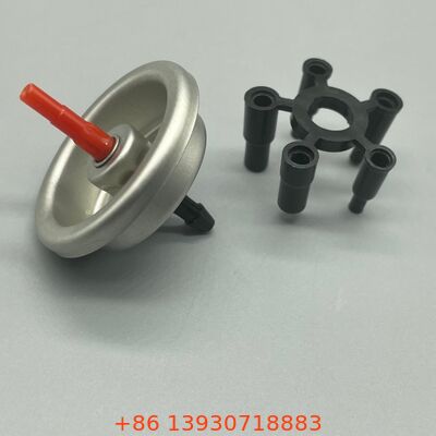 Válvula de aerossol de recarga de gás mais leve para latas de recarga de gás butano com haste de plástico