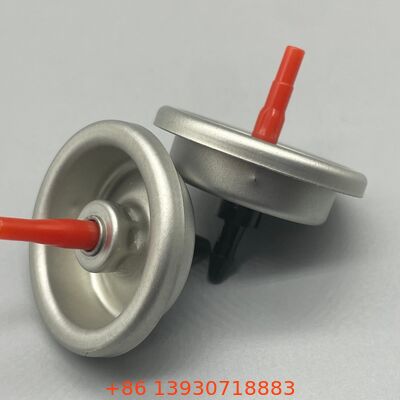 Válvula de recarga de gás de isqueiro aerossol para latas de recarga de butano