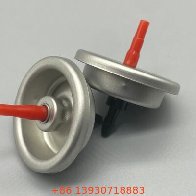 Válvula de aerossol de recarga de gás mais leve para latas de recarga de gás butano com haste de plástico