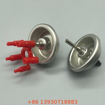 Válvula de recarga de gás de isqueiro aerossol compatível com conjunto de válvula de recarga de alta segurança