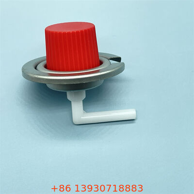 Válvula de aerossol para botijão de gás butano de alta precisão para fogões e maçaricos portáteis com vedação à prova de vazamentos