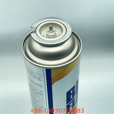 Válvula portátil de fogão a gás com tampa vermelha de alta visibilidade para entusiastas do ar livre