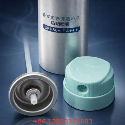 Válvula de bomba premium para hidratação de protetor solar Dispensação de névoa hidratante, aplicação suave, cobertura consistente