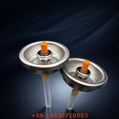 Valva e tampa do aplicador de espuma para distribuição de espuma de precisão com desempenho estável e fechamento seguro da tampa