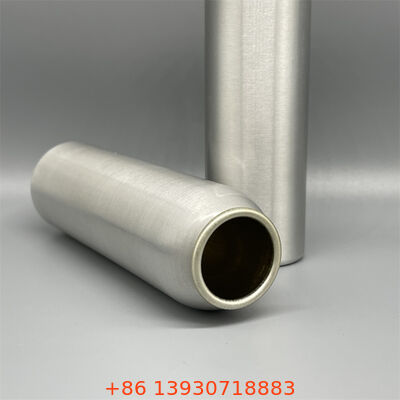 Cisterna de aerossol de alumínio com superfície externa lisa para impressão e construção à prova de vazamento sem costura e infinitamente reciclável