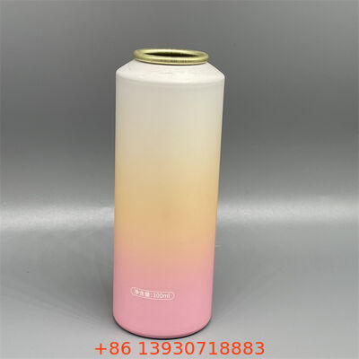 Latas de spray de alumínio em aerossol para uso cosmético, doméstico e industrial